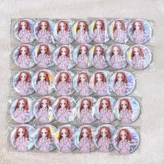 ① アイカツ エンジェリーシュガー ハピクロ 缶バッジ 音城ノエル ホロ
