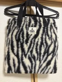 COLDBREAKER　ゼブラ柄 ファー トートバッグ