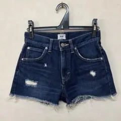 Lee スナイデル　XSサイズ　 ダークブルー　ダメージデニム