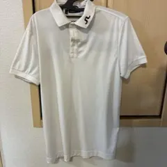 【値下げ】J.Lindeberg ホワイトポロシャツ Sサイズ