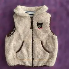 ミキハウス DOUBLE B ダブルビー リバーシブルボアベスト アウター