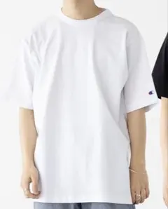 Champion T1011 ホワイト Tシャツ　Mサイズ