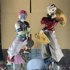 鬼滅の刃 Grandista 猗窩座 童磨 開封済み2個セット 箱あり
