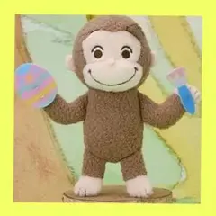 最終値下げ！【新品タグ付】おさるのジョージ♡赤いほっぺ マスコット♡イースター