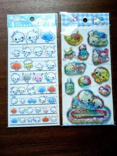 【正規品】カミオジャパンあわわちゃん シール 2種セットのサムネイル