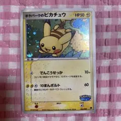 ポケパークのピカチュウ フォレストシート キラ 1枚 ポケパークのピカチュウ フォレストシート キラ 1枚 - メルカリ