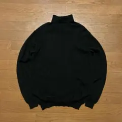 カシミヤ 100% united arrowsタートルネックセーター 黒 M