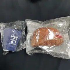 セブンイレブン　ハッピーくじ　B賞　C賞　ぬいぐるみチャーム　パンポーチ　セット