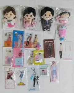 なにわ男子 道枝駿佑 指人形 フォトカードホルダー ちびぬい グッズ