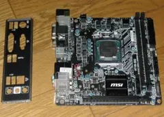 MSI H110I-S02 Mini-ITX セット - メルカリ