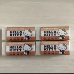 ハローキティ　mono消しゴムミニ　4個