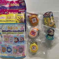 たまごっちガチャ ミニチュア チャーム リング チョコサプ tamagocchi