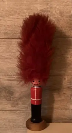 かわいいお顔 イギリス 兵隊 ピアノ モップ ホコリ取り