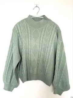 【Honeys】ケーブル編ハイネック