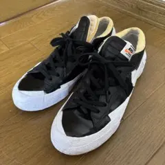 sacai×Nike Blazer Low Black 27.5cm