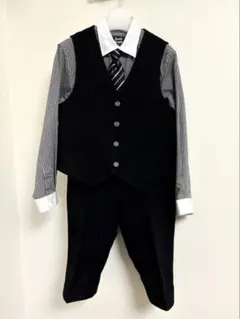 1度のみ使用 Ready Freddy キッズスーツ 4点セット 黒