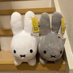 ミッフィー　ブルーナアニマル　SLサイズぬいぐるみ　うさぎ　2点セット