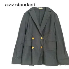 a.v.v standard襟つきジャケット　長袖　フォーマルビジネス　デート