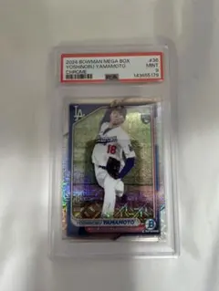 PSA 9 山本由伸 2024 Bowman Chrome - メルカリ