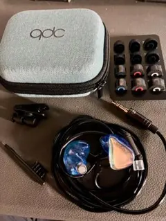 qdc FRONTIER Aquamarine 有線イヤホン 本体のサムネイル