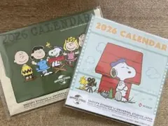 スヌーピー卓上カレンダー　2個