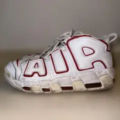 NIKE AIR MORE UPTEMPO ホワイト レッド メンズ