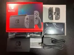 Nintendo Switch グレー Joy-Con・ガラスフィルム2枚付き