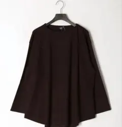 【新品】SHIPS ASSHUKU WL JERSEY TOP ダークブラウンのサムネイル