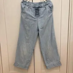 petit main ライトブルーデニムパンツ