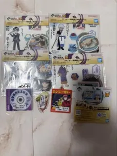 銀魂 一番くじ ステッカー アクリルチャーム セット