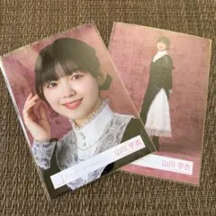 櫻坂46 山川宇衣 5th Anniversary ドレス 生写真 ヨリ ヒキ