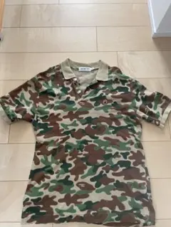 に*こ様 A BATHING APE ポロシャツ 迷彩柄 グレー M に*こ様 A BATHING APE ポロシャツ 迷彩柄 グレー M - メルカリ