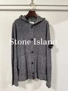 ✨定番✨ STONE ISLAND ジップアップフーディ サイズXLグレー - メルカリ