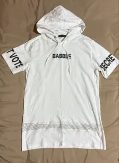 レディース フード付きTシャツ メッシュ