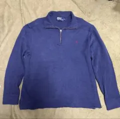 Polo by Ralph Lauren ハーフジップ　ネイビー　M