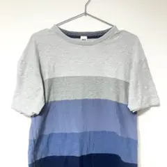 TAKEO KIKUCHI⭐️ (2) Tシャツ 半袖 ボーダー ゆったり