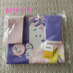スヌーピー PEANUTS　 ニットバッグ ／ ニットトート　ピンクＭサイズ