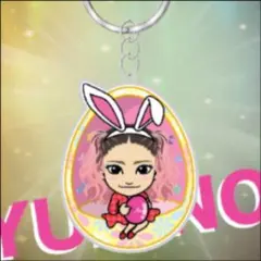 YURINO メタルキーホルダー