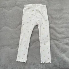 ユニクロ　花柄レギンス 100cm