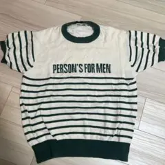 【ビンテージレトロ】パーソンズフォーメン　半袖ニット
