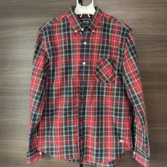 ステューシー Stussy 00s タータンチェックシャツ メンズ JPN：L