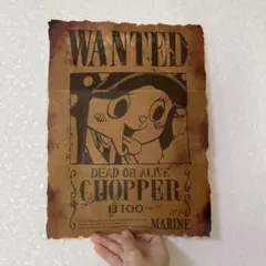 2025年最新】チョッパー 手配書 ポスターの人気アイテム - メルカリ