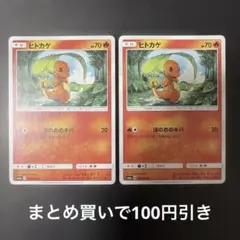 ヒトカゲ 2枚セット SM6a