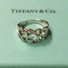 ティファニー ダブルラビングハート リング シルバー 0515-S6065s 送料無料】 TIFFANY & Co. ダブル ラビング ハートリング