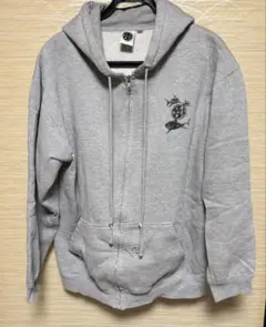 MAUI and suns サメ　鮫グレーパーカー made in usa古着