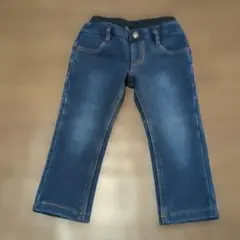 （裏起毛）子供用デニムパンツ 95サイズ