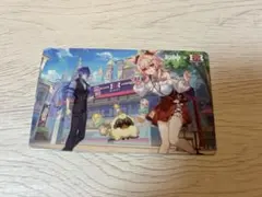 原神 × サーティワン コラボ 未使用コード付きカード