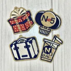 刺繍ワッペン4点セット