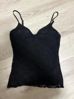 Brandy Melville キャミソール ブラック レースのサムネイル