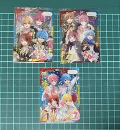 すとぷり ふぁみこれ レア サイン 箔入り 集合 カード 3枚セット